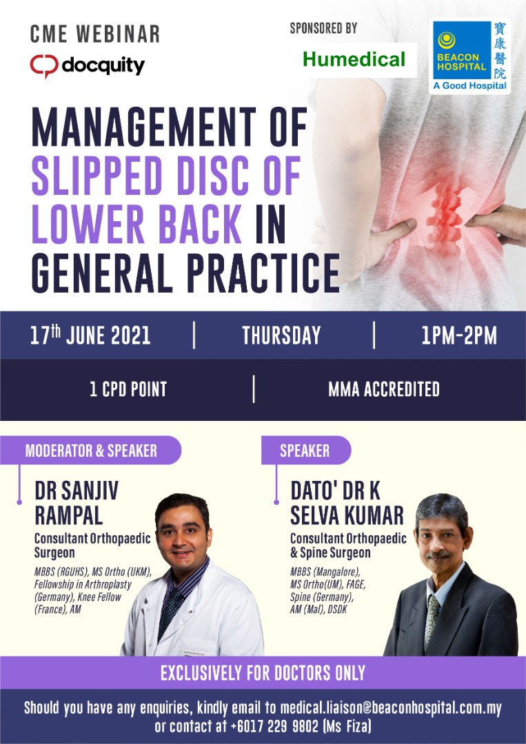 Reminder :Dr Sanjiv Hosts Doctor’s Webseminar on Doctor’s App&nbsp;Docquity