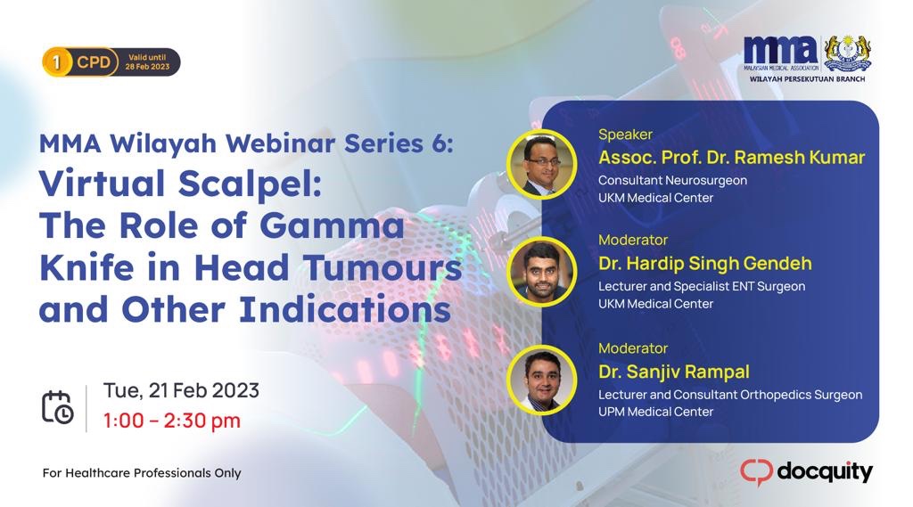 Dr.Sanjiv Rampal hosts MMA (Malaysia Medical Association)Webseminar on International medical app Docquity 21stFeb 2023