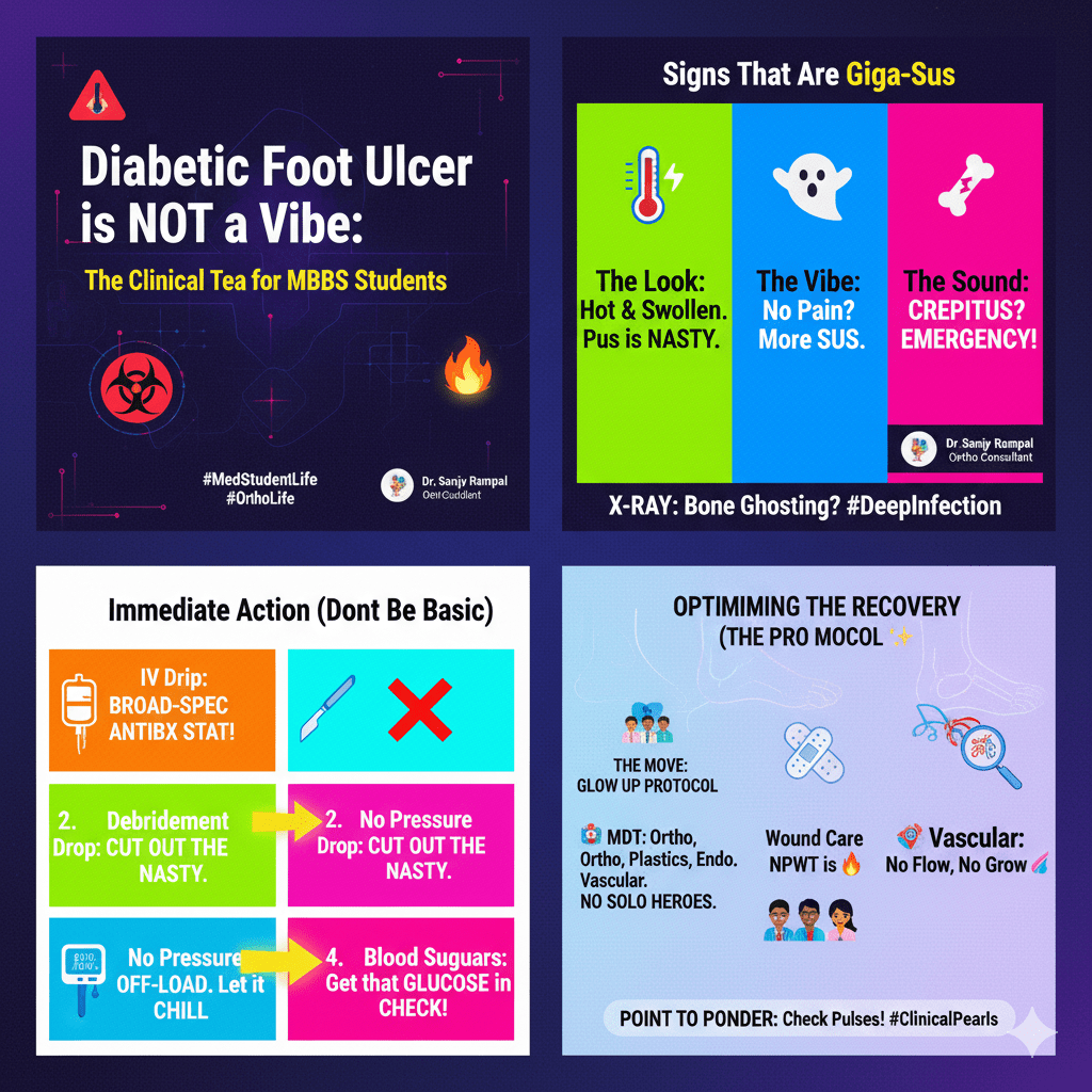 Diabetic Foot Ulcer Infection: Clinical Pearls for Gen Z MBBS&nbsp;Students