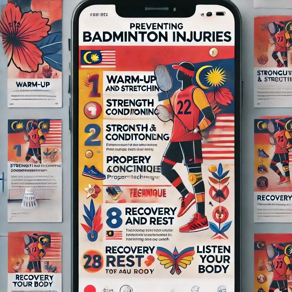 Preventing injuries in badminton by Dr Sanjiv Rampal ORTHOPAEDIC Consultant Kuala Lumpur&nbsp;2024.