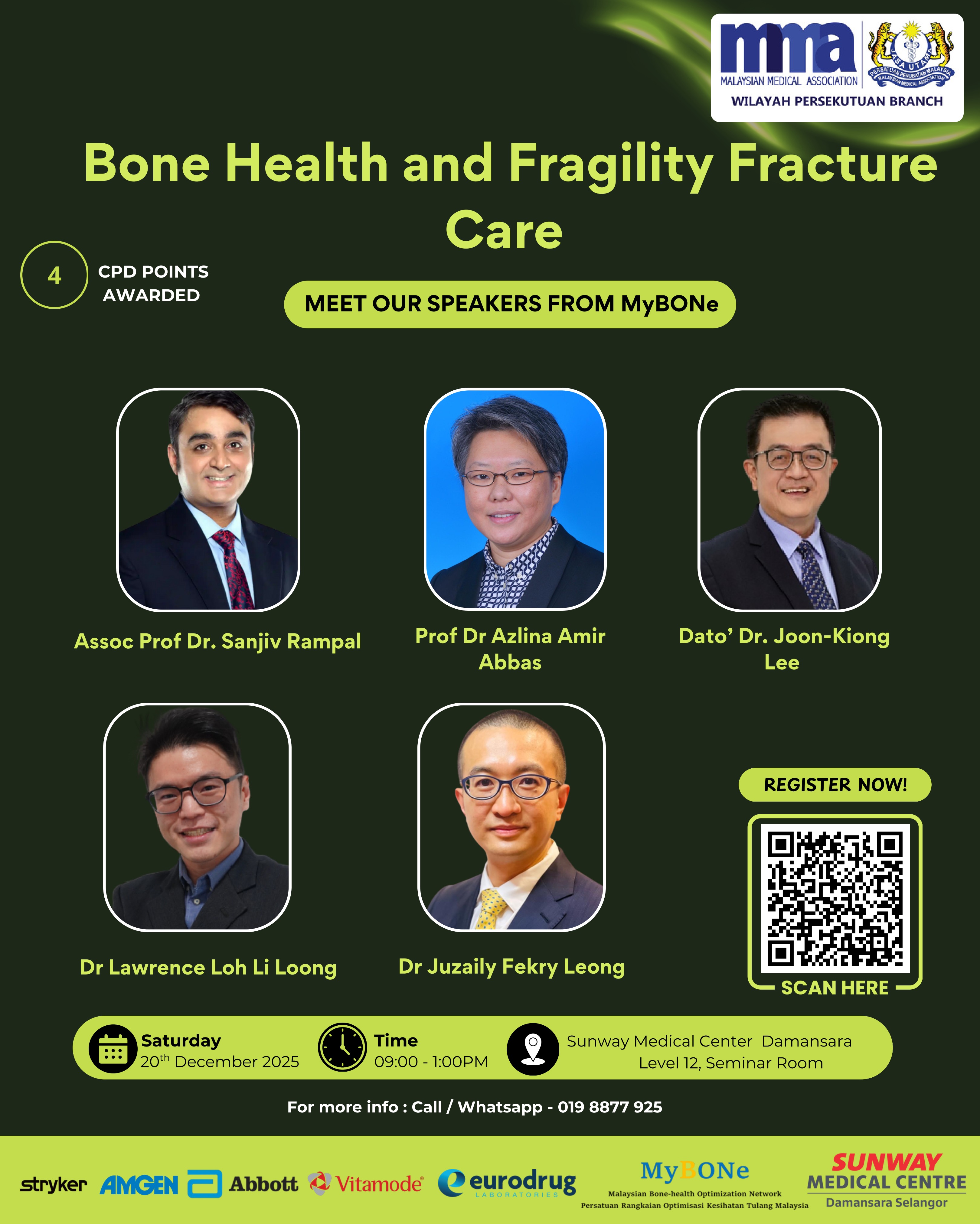 Innovative Bone Health Strategies: MMA Seminar with Dr Sanjiv Rampal