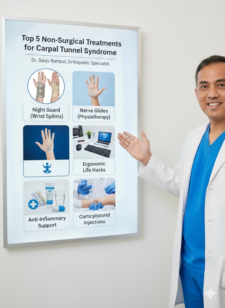 CARPAL TUNNEL CARE BY DR SANJIV RAMPAL ORTHOPAEDIC&nbsp;SURGEON