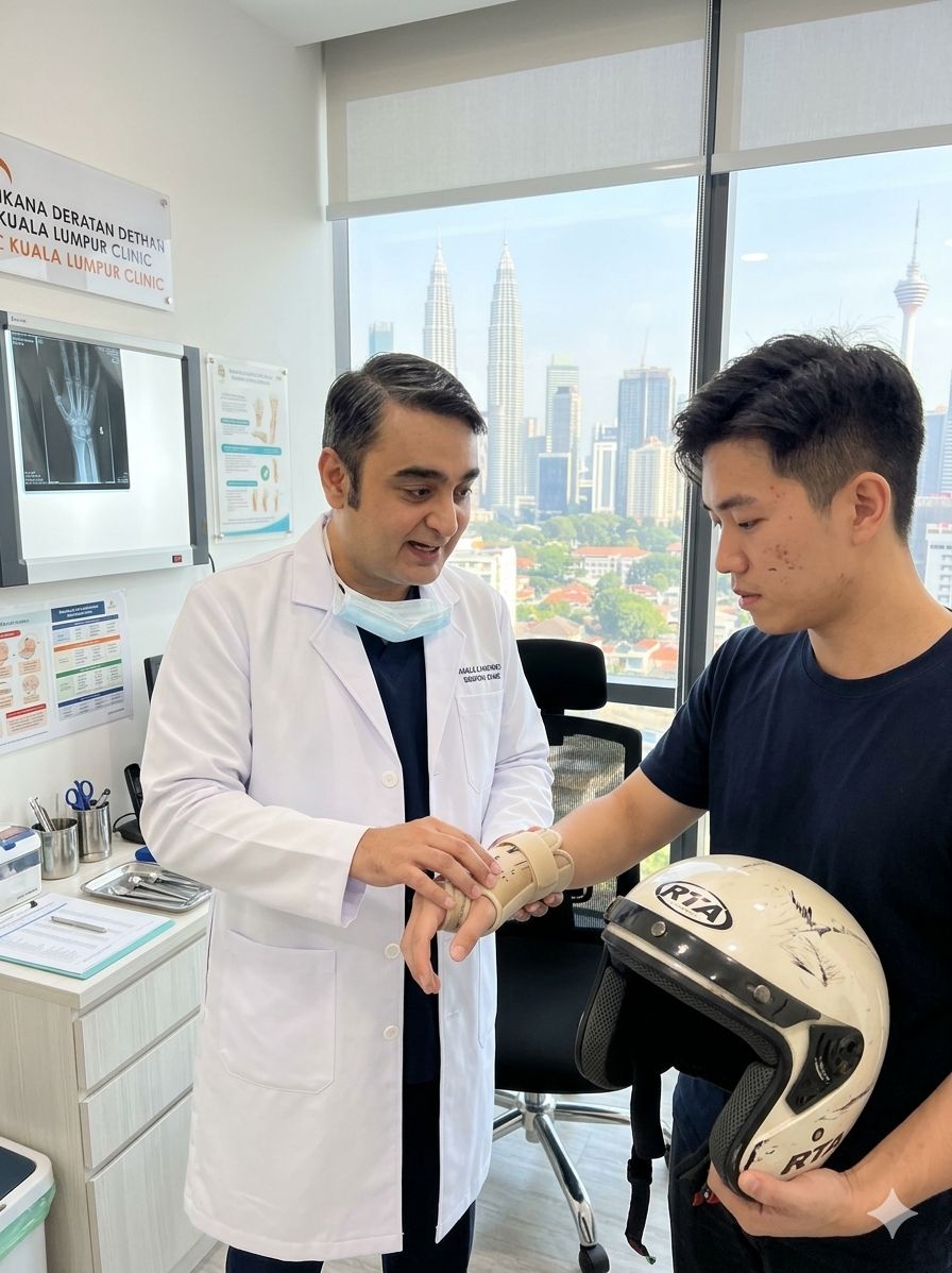 The Top 5 Fractures on Malaysian Roads by Dr Sanjiv Rampal Orthopaedic Surgeon Kuala Lumpur&nbsp;Malaysia