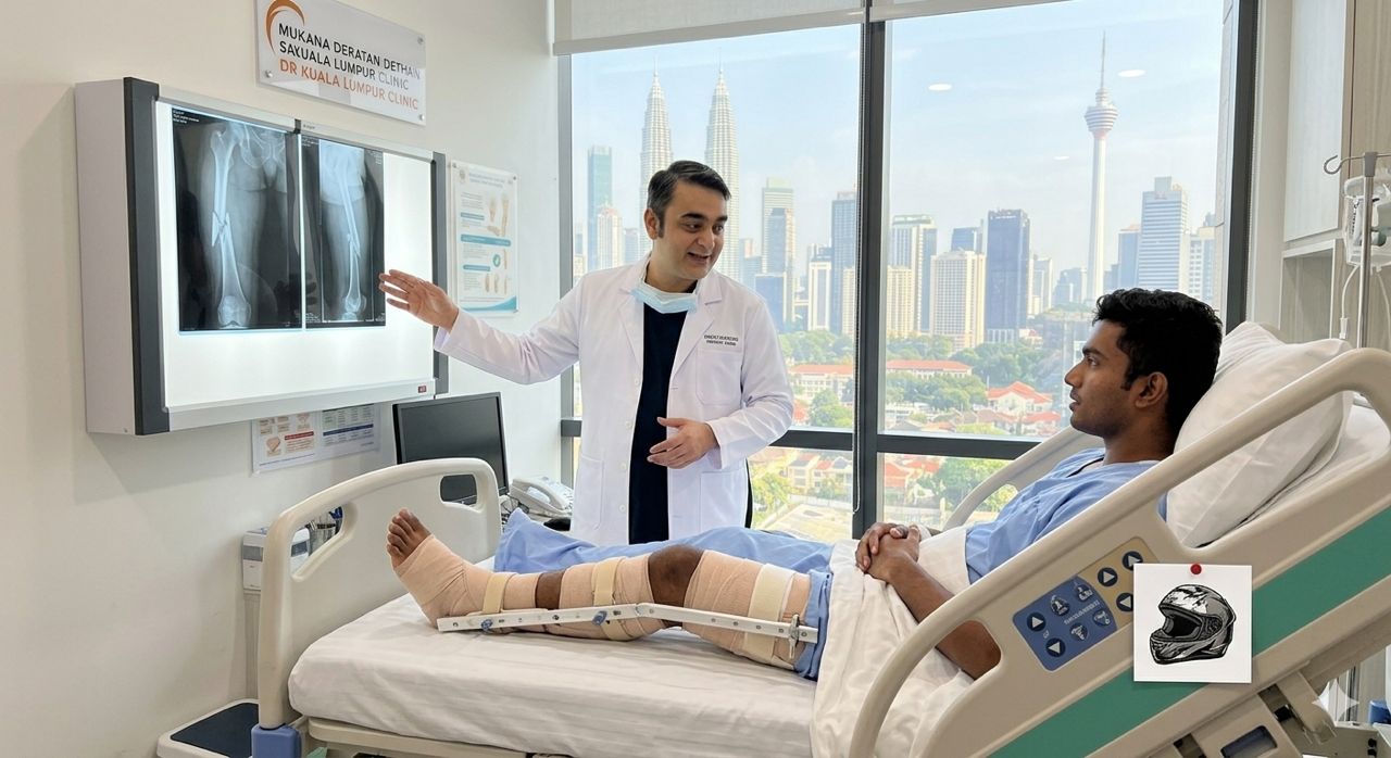 Top Fracture in motor vehicle accident in malaysia by Dr Sanjiv rampal orthopaedic specialist 2026