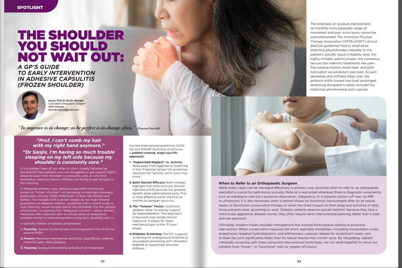 That Achy Shoulder You’ve Been Ignoring? Let’s Talk About It.